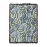 Leonardo Blue Green in Large (80" x 60") Size