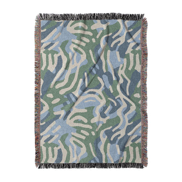 Leonardo Blue Green in Large (80" x 60") Size
