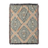 Boden Orange & Blue in Large (80" x 60") Size