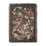 Koi Pond Brown in Large (80" x 60") Size