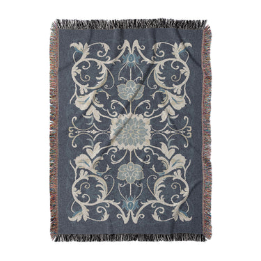 Belinda Navy & Ivory in Large (80" x 60") Size
