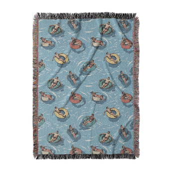 Lazy River in Large (80" x 60") Size