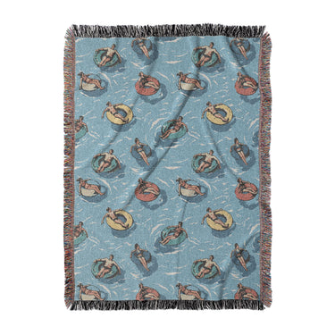 Lazy River in Large (80" x 60") Size