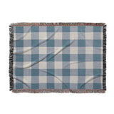 Buffalo Plaid Steel Blue in Large (80" x 60") Size