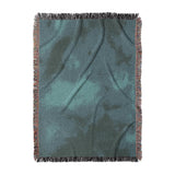 Andromeda Watercolor Teal in Large (80" x 60") Size