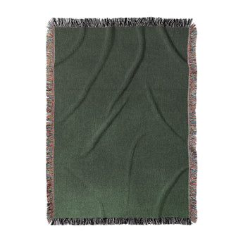 Keanu Watercolor Dark Green Ombre in Large (80" x 60") Size