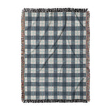 Wallace Plaid Blue & Teal in Large (80" x 60") Size
