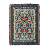 Nellie Blue Multicolor in Large (80" x 60") Size