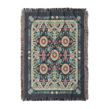 Nellie Blue Multicolor in Large (80" x 60") Size