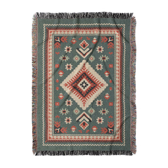 Solano Sage & Terracotta in Large (80" x 60") Size