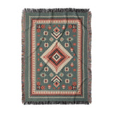 Solano Sage & Terracotta in Large (80" x 60") Size