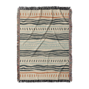 Delsin Blue & Orange in Large (80" x 60") Size