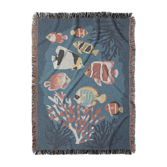 Tropical Fish & Coral in Large (80" x 60") Size