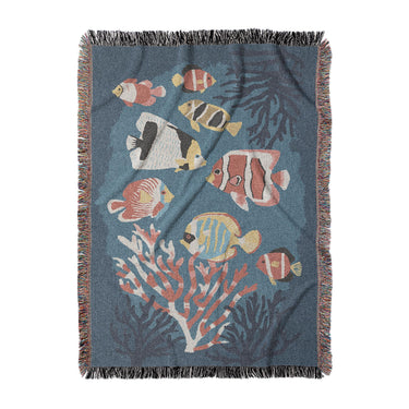 Tropical Fish & Coral in Large (80" x 60") Size
