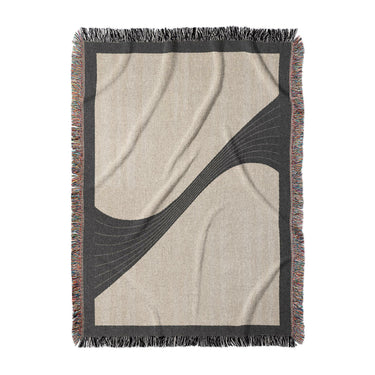 Esteban Ivory & Black in Large (80" x 60") Size