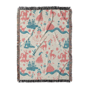 Pink Princess Fairytale in Large (80" x 60") Size