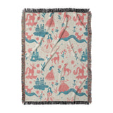 Pink Princess Fairytale in Large (80" x 60") Size