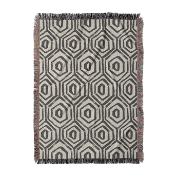 Torrance Black & Ivory in Large (80" x 60") Size