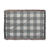 Buffalo Plaid Light Grey in Large (80" x 60") Size