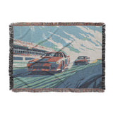 8 Bit Stock Cars in Large (80" x 60") Size
