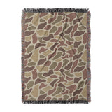 Duck Camo Brown in Large (80" x 60") Size