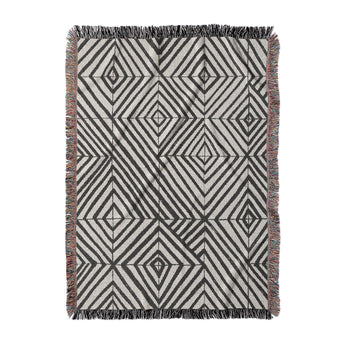 Ludwig Black & Ivory in Large (80" x 60") Size