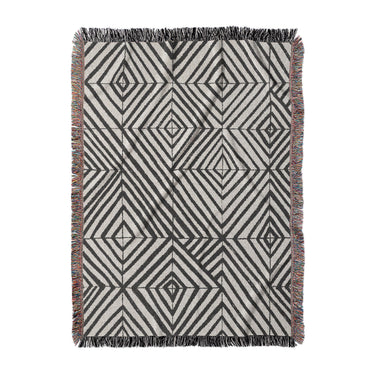 Ludwig Black & Ivory in Large (80" x 60") Size