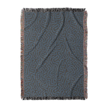 Kiva Slate Blue in Large (80" x 60") Size