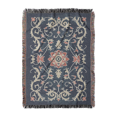Francine Navy & Gold in Large (80" x 60") Size