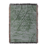 Bennett Green & Grey in Large (80" x 60") Size