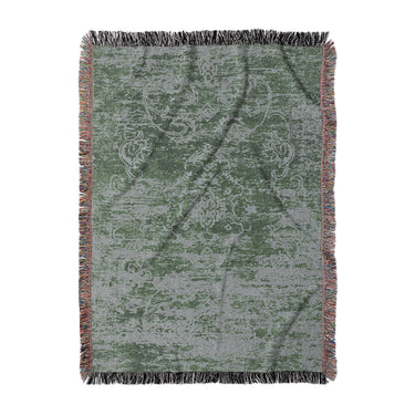 Bennett Green & Grey in Large (80" x 60") Size