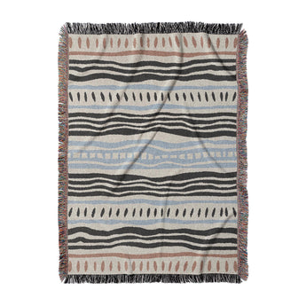 Delsin Blue & Orange in Large (80" x 60") Size