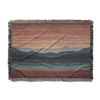 Tucson Sunset Woven Throw Blanket