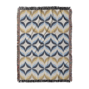 Jasper Blue & Gold in Large (80" x 60") Size