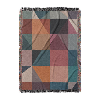 Faraz Multicolor Woven Throw Blanket