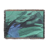 Tethys Navy & Seafoam in Large (80" x 60") Size
