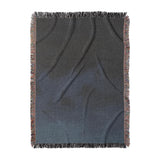 Keanu Watercolor Navy Blue Ombré in Large (80" x 60") Size