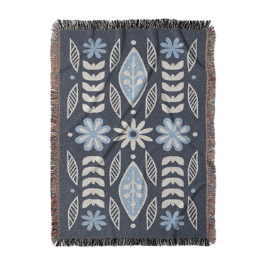 Topanga Navy & Columbia in Large (80" x 60") Size