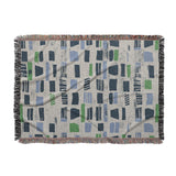 Milo Blue & Green in Large (80" x 60") Size