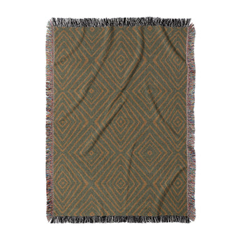 Terlingua Olive & Terracotta in Large (80" x 60") Size