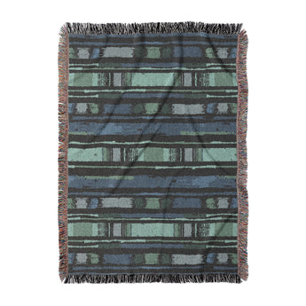 Ojai Blue & Green in Large (80" x 60") Size