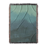 Kieran Watercolor Teal Ombre in Large (80" x 60") Size