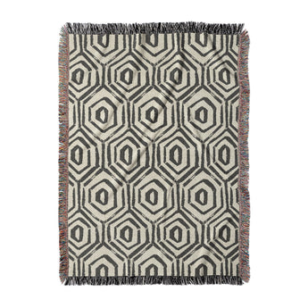 Torrance Black & Ivory in Large (80" x 60") Size