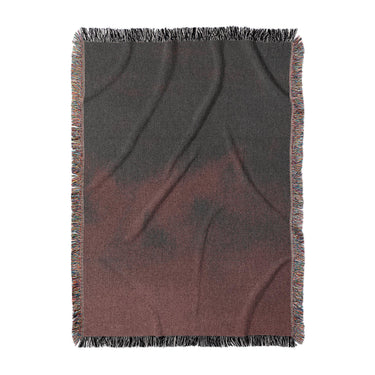 Keanu Watercolor Deep Red Ombré in Large (80" x 60") Size