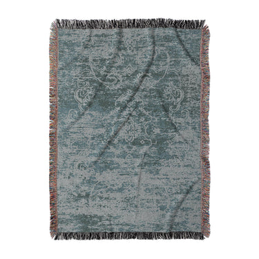 Bennett Teal & Grey in Large (80" x 60") Size