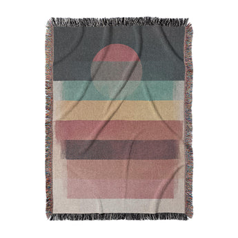 Decrescendo Multicolor Woven Throw Blanket