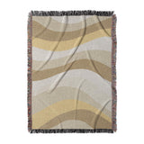 Sinuous Ivory Monochrome in Large (80" x 60") Size