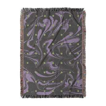 Acid Burn Purple & Green in Large (80" x 60") Size