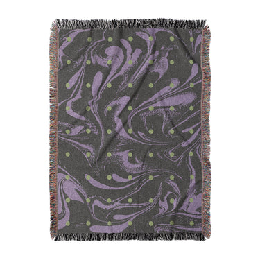 Acid Burn Purple & Green in Large (80" x 60") Size