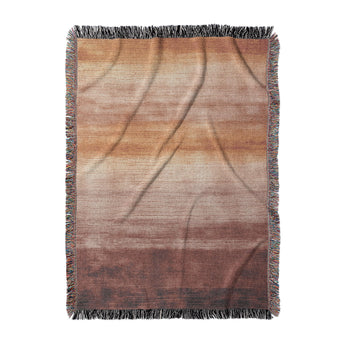 Ruidoso Red & Orange Woven Throw Blanket